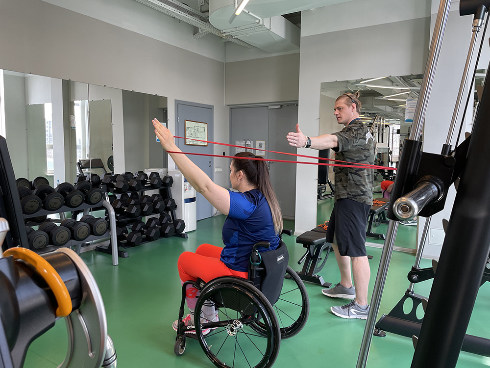 Спорт для инвалидов в Реасане